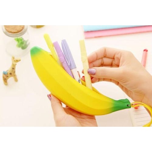 WALLET Silicone Banana Coin Wallet - Yellow